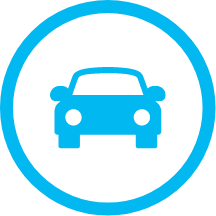 blue car icon